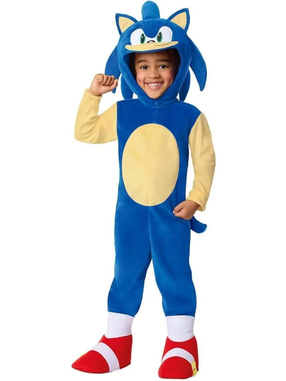 Sonic the Hedgehog Toddler Jumpsuit Costume - Easy-to-Wear Halloween Outfit